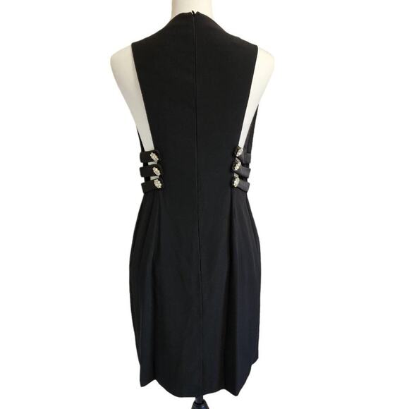 JESSICA McClintock Vintage Black Cocktail Dress Size‎ 10 - Picture 2 of 10